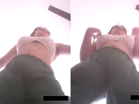 Indian woman performs her debut striptease