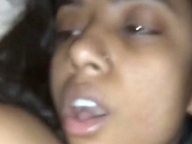 Indian babe masturbates in hardcore video