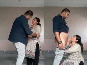 Pakistani maid gives a sensual blowjob and kisses in exclusive video