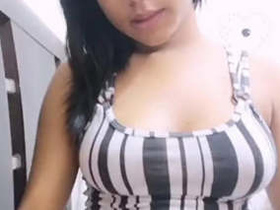 Watch an Indian babe show off her body in real time Part 2