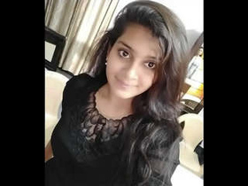 A passionate Indian couple's rendezvous in a hotel suite