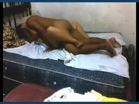 Indian couple's passionate encounter in college living quarters