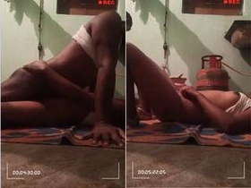 Exclusive Desi couple gets down and dirty in this steamy video