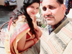 A seductive wife relaxes in the tub