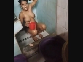 Prisoner wife submits to bathroom sex