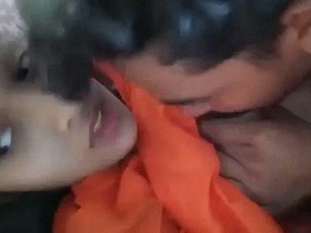 Watch as Indian teenage lovers indulge in passionate sex on the couch