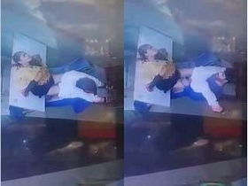 Pakistani couple's wild sex in a restaurant