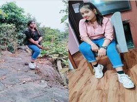 Desi amateur girl's exclusive blowjob in Tamil