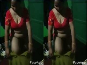Exclusive footage of Desi bhabhi in clothes Part 1