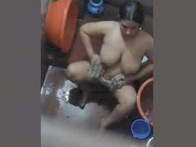 Indian wife's bath video captured on record