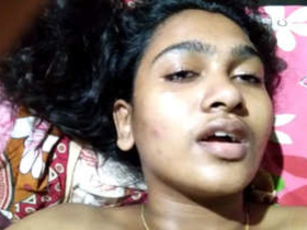 Sasha, a cute Indian college girl, experiences pain during sex