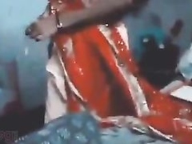 Indian wife's hot sex scene with husband in a movie