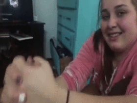 A college student indulges in self-pleasure while watching a teacher video