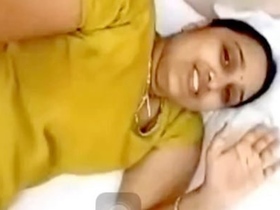 Indian wife flaunts her curves in revealing top