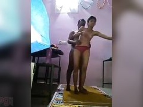 Enjoy watching this steamy teacher-student sex scene in a film