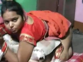Hindi description of Bhabhi being tied up and fucked