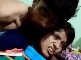 Indian man has intercourse with his spouse in a rear position with intensity