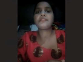 Naked village girl in India