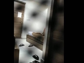 Indian couple's risqué encounter in hotel room caught on camera
