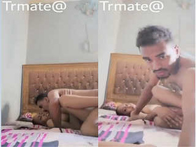 A lovely lesbian gets intimate with her partner