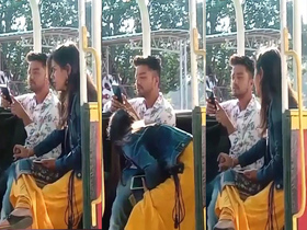 Indian couple's public sex with outdoor blowjob caught on camera