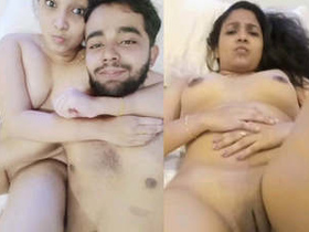 A stunning Indian pair indulges in passionate hotel lovemaking