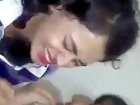 Two Indian women explore their sexuality in this lesbian video