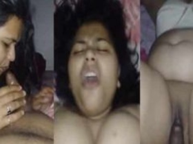 Bhabhi with big breasts has steamy sex with her husband's stepbrother