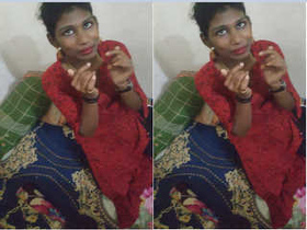 Amateur porn stars show off their boobs for money