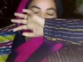 Mushra, a stunning Indian Muslim babe, gets fucked hard by her boyfriend