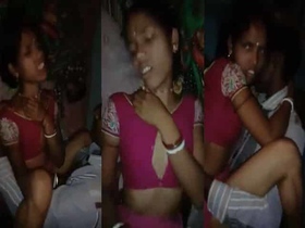 Desi maid's steamy sex video featuring BJ and doggy style