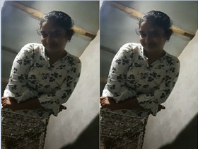 Exclusive video of a cute college girl recording nude for her lover