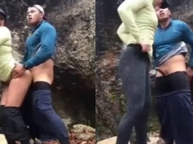 Get your kicks outdoors with this daring fucking adventure