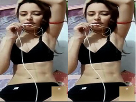 Exclusive video of cute Indian amateur masturbating in public