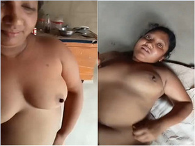 Exclusive video of Indian couple's nude village romance