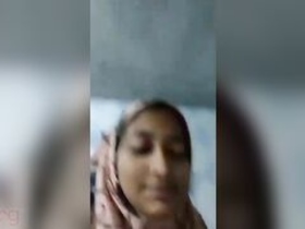 Hidden camera captures Muslim desi girl stripping and showing off her big ass