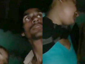 Desi bhabi in village gets caught sucking her lover's boobs