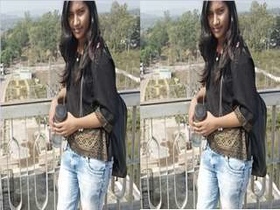 Exclusive video of a cute Indian girl giving a blowjob