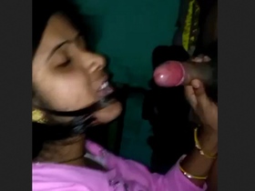 Adorable oral performer