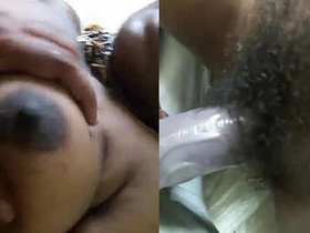 Tamil maid's big boobs and clear audio in HD fucking