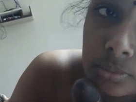 Watch a stunning Tamil babe give a mind-blowing blowjob in this sexy video