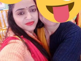 Desi babe gets naughty with her boyfriend in a bathroom romance