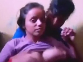 A brother and sister's intimate encounter with large breasts