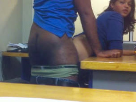 Desi babe gets fucked in the office and gives blowjobs in five videos