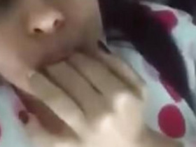 Indian girl pleasuring herself