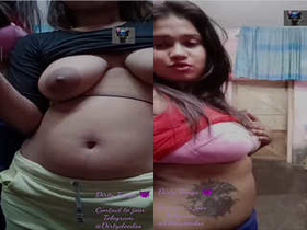 Tango's exclusive lesbian show with naked Indian girls