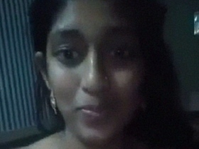 Bangla's sensual nude selfie and masturbation session