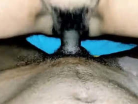 Indian wife pleases her husband with a sensual oral sex and deepthroating