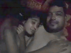 Desi couple engages in steamy nighttime sex in village