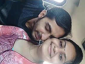 Aunty Malla with big natural breasts getting ready for a day at work